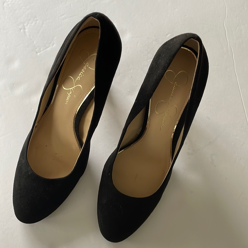 Jessica Simpson Black Heels